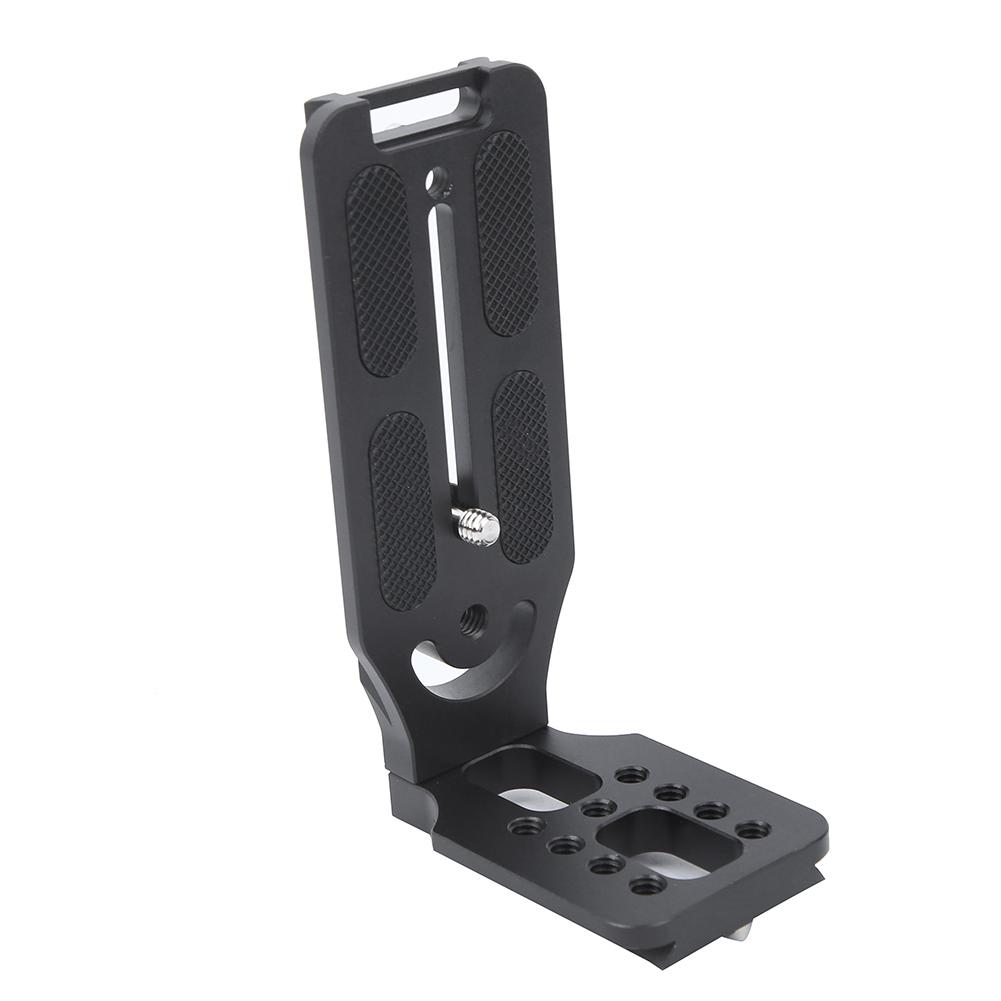 132C All Metal Universal Camera Quick Release L Plate Tripod Hydraulic Pressure Ball Head Vertical Shooting Board