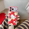 Мультяшный противоударный чехол с кошкой KT для iPhone 15/14/17/16 Pro Max