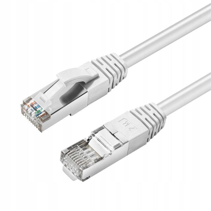 Microconnect Cat6A S/Ftp 10M Biały Lszh
