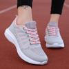 Designer's New Spring and Autumn Flat Women's Sports Shoes Casual Lightweight Walking Mesh Breathable Women's Shoes Large Size