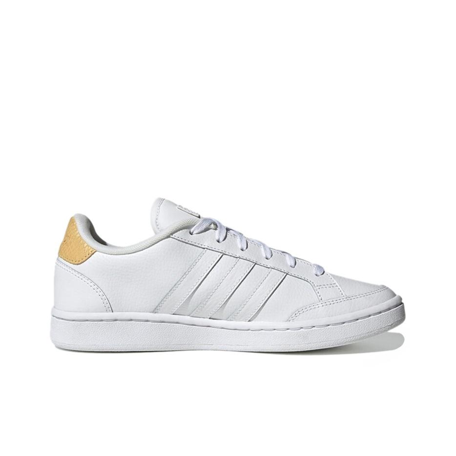 adidas Кроссовки Neo Grand Court с низким верхом Женские кроссовки Белые Желтые FW3301