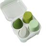 4pcs Makeup Sponge Powder Puff Dry and Wet Combined Beauty Cosmetic Ball Foundation Powder Puff Bevel Cut Make Up Sponge Tools