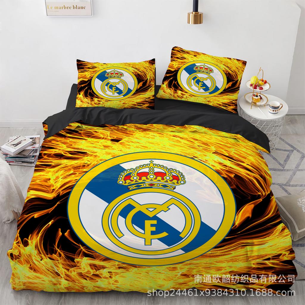 3D Цифровая Печать Футбольный Клуб Размер Набор из Трех Предметов, Набор из Четырех Предметов