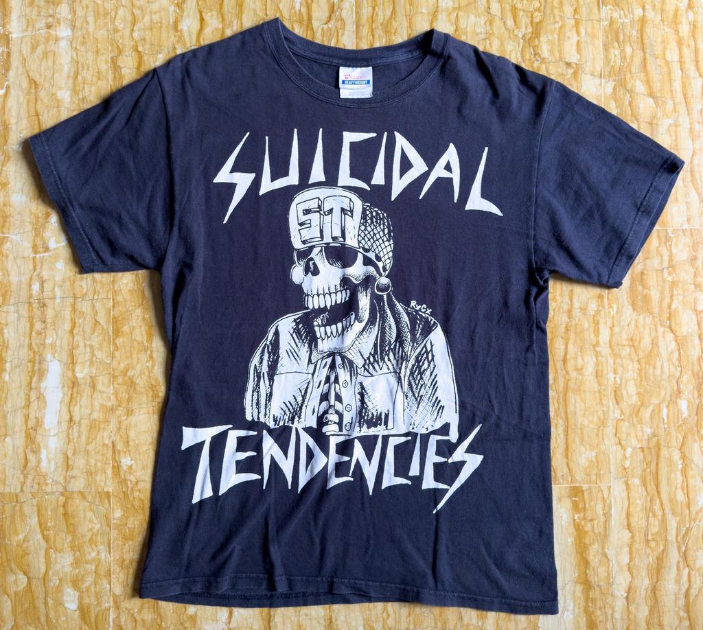 SUICIDAL TENDENCIES винтажная черная футболка