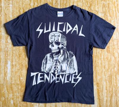 SUICIDAL TENDENCIES винтажная черная футболка