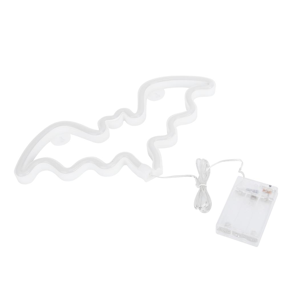 LED Neon Light Innovative Bat Shape Neon Sign Lamp for Holiday Christmas Party Decorations