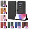 Magnetic Leather Wallet Case for Samsung Galaxy S25 S24 S23 S22 S21 S20 Ultra Plus FE | Flip Phone Cover With Card Slot 8 Colors