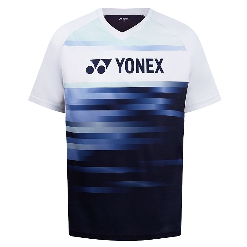 YONEX Badminton Jerseys Men's V-neck Moderate 110125BCR