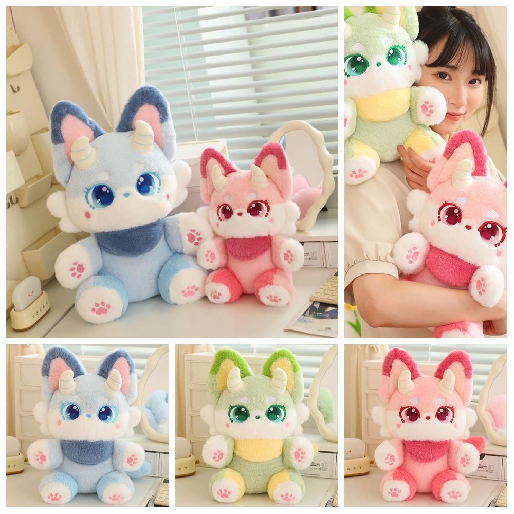 Big EYE Little Animal Devil Doll Large Ear Cartoon Plushies Doll  Kids Birthday Christmas