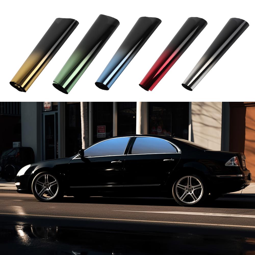 2/3M Градиентная автомобильная пленка Защита от УФ Измерение тепла Пленка с изменением цвета Внешние аксессуары Тонировка окон Передняя сторона Боковое лобовое стекло