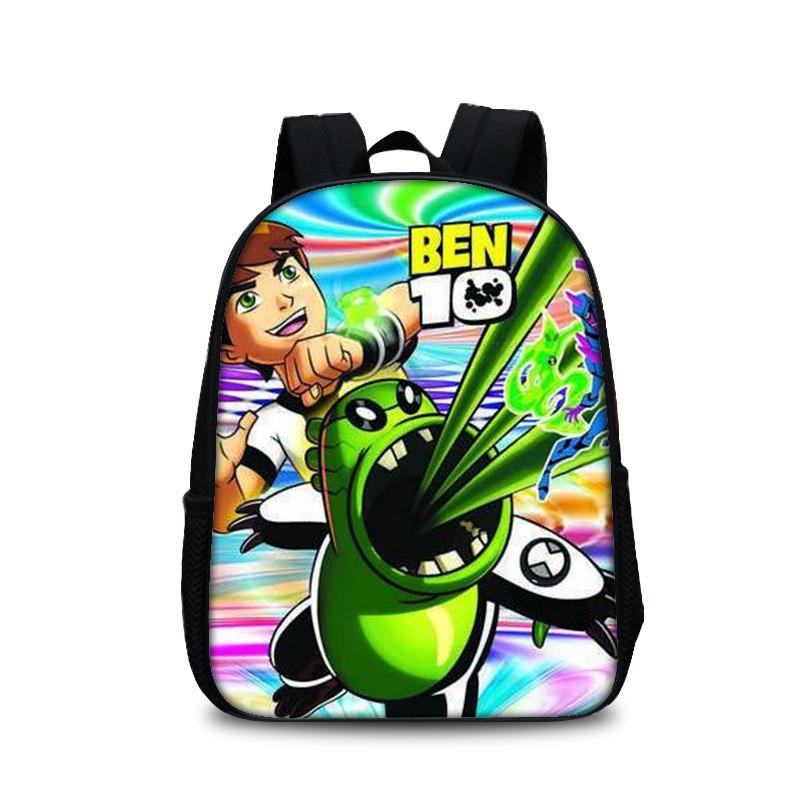Подростковый рюкзак Ben 10 с удобным дизайном, нейлоновая сумка для книг для студентов