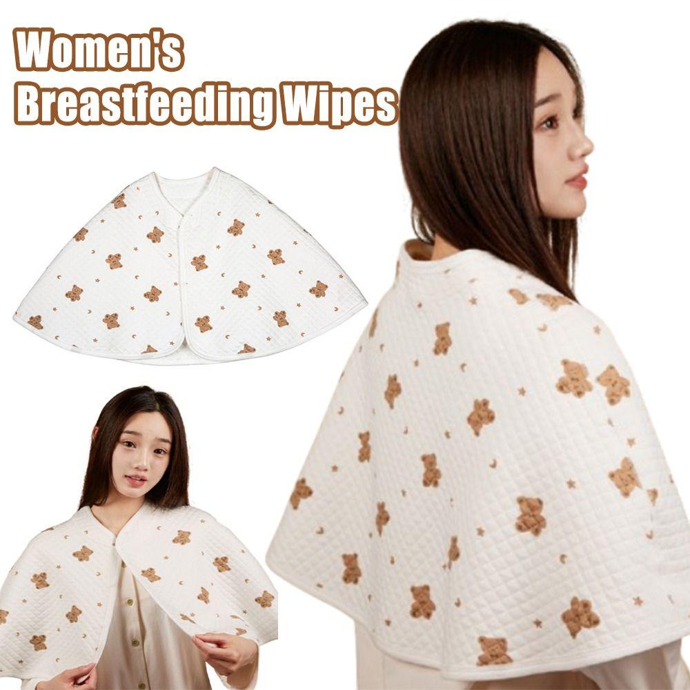 Keep Warm Cotton Mother Cape Blanket Breathable Summer Warm Shawl Cloak Breastfeeding Accessories