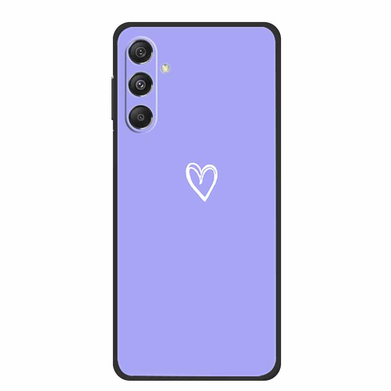Чехол для телефона Samsung Galaxy S25 FE Задняя крышка Черный силикон Мягкий Funda Para Для Samsung S25 FE Чехол S 25 FE S25FE Coque