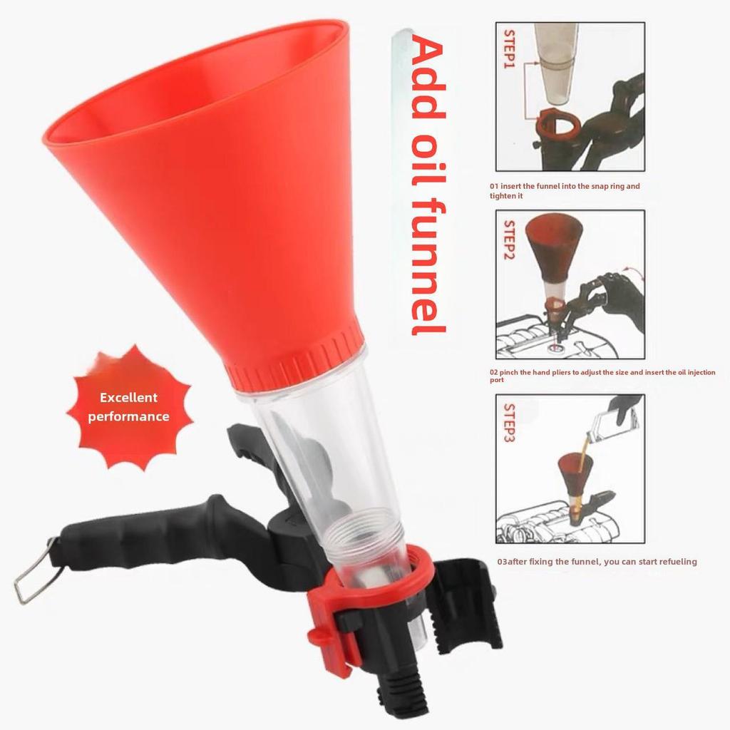 Многофункциональная воронка для масла и бензина двигателя автомобиля Wanjia