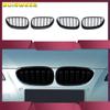 Передний бампер, решетка для почек, сетка на капоте, двойная линия для BMW E60 M5 E61 520i 545i 550i 535i 2003-2010 5 Series, комплект кузова для ремонта