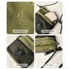 Sports Nylon Shoulder Bag Multifunctional Small Square Bag Mini Crossbody Phone Pouch  Unisex