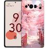Розовые Весенние Вишневые Цветы Чехол для Телефона для Google Pixel 8 7 6 7A 6A Pro 5G Ударопрочный Силиконовый Мягкий 9 Pro XL 8 Pro 5G Корпус