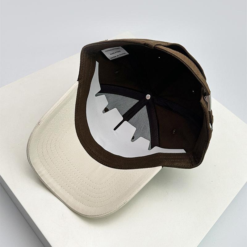 Baseball Casual Color Contrast Blocking Simple Women Men For Neutral Gender Fresh Caps Peaked Hats Breathable Outdoor Ins Sunshade Versatile