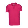 Russell Mens Stretch Fitted Polo Shirt