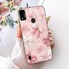 Чехол для ZTE Blade A51 A71 A7030 Популярные Цветы Бантик Мягкий Силикон Черная Крышка Для ZTE BladeA51 Бампер BladeA71 A7030 Fundas