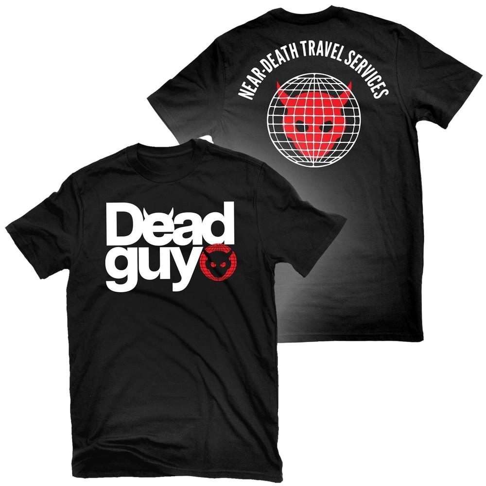DEADGUY Футболка «Путешествия на грани смерти» НОВАЯ! Унисекс Футболка Relapse Records TS4837