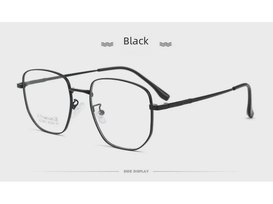 Немагнитная титановая оправа для очков в стиле ретро для женщин - модель KO33007K, сверхлегкая и подходит для близорукости