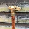 Dog Walking Cane With Handle Antique Style Solid Dog Handle Dog Handle 36 Inch … More