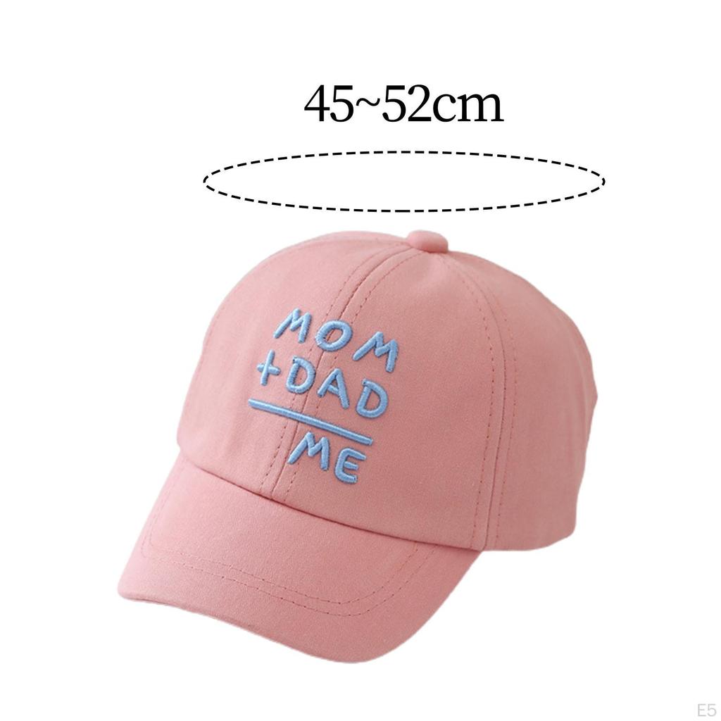 Baby Baseball Cap Comfortable Spring Summer Outdoor Hat Lightweight Yellow