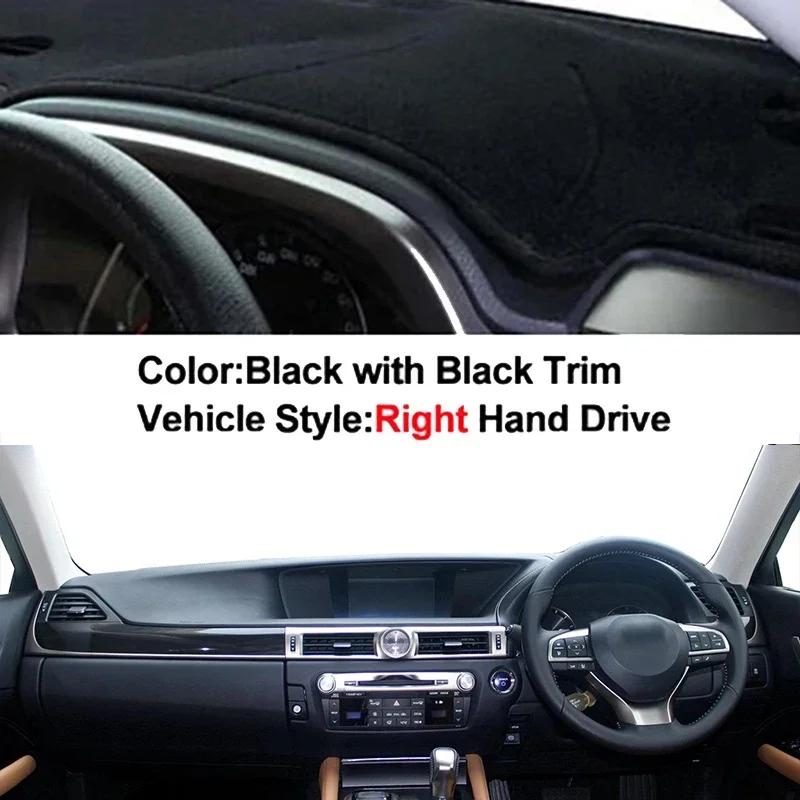 Car Dashboard Cover Non slip pad For Lexus GS GS250 GS350 GS400h GS450h L10 2012 - Dash Mat Sun Shade Pad Anti-UV Cushion