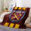 West Ham United2 Flannel Blanket, High quality Comfortable for All Seasons, Home Decor, Warmth and Comfort
