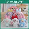 Plush Bunny Enchanting Keychain Doll Dreamy Cute Soft Toy Vibrant 18cm Colors