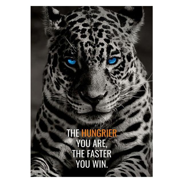 Лев Животное Декор Фреска Вдохновляющий Язык Плакат Картина на Холсте и Настенные Художественные Печати Для Гостиной Для Современного Домашнего Декора Без Рамы