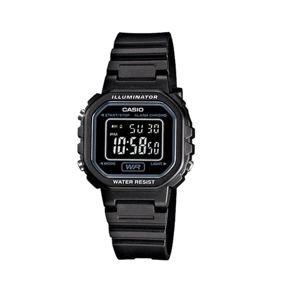 Cio Men Мужские Женские Женские Цифровые Часы Часы из Смолы LA-20WH-1B