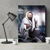 Минималистичное Настенное Искусство Католический Христианский Святой Иисус HD Печать на Холсте Постер Декор для Дома Спальни Гостиной