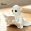 Новинка Подарок для чтения Закладка для книги в виде призрака, 3D-печатная закладка для страниц на Хэллоуин, Тематические инструменты Легкий зажим из PLA для студентов и офисных принадлежностей
