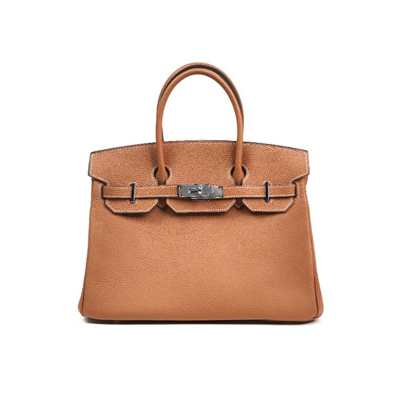 2025 Top-Grade Cowhide Women's Bag Luxury Leather Handbag Fashion Genuine Leather Women's Bag Classic Hundred Styles Handbag