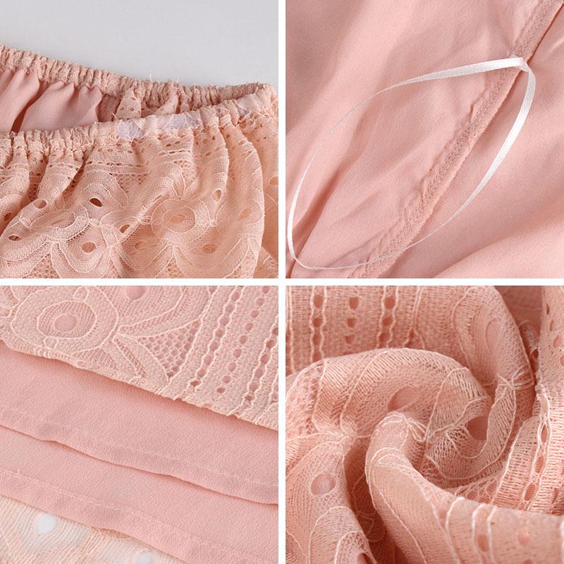 Женское летнее кружевное платье