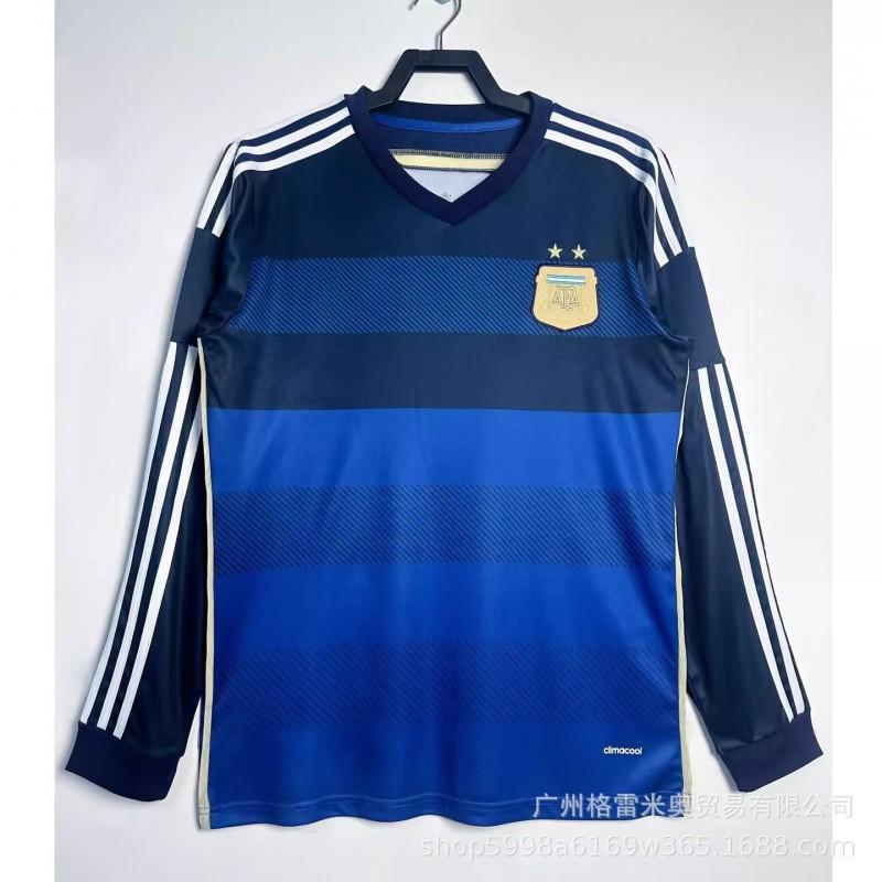 Retro Argentina National Team Soccer Jersey 1978 1986 1998 2006 Striped Football Shirt Men Fall Winter
