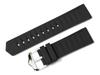 King Watch Parts Compatible with Tag Heuer Rubber Belt for Formula 1 External Product Black 20mm [Import Original]