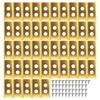 AB34-45 шт. Сменные лезвия для газонокосилки Mammotion Luba & Yuka Все серии Титановые сменные лезвия для роботизированной газонокосилки