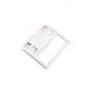 Fit For BMW X3 E83 2006-2010 Matte Silver Roof Reading Light Frame Decor Cover