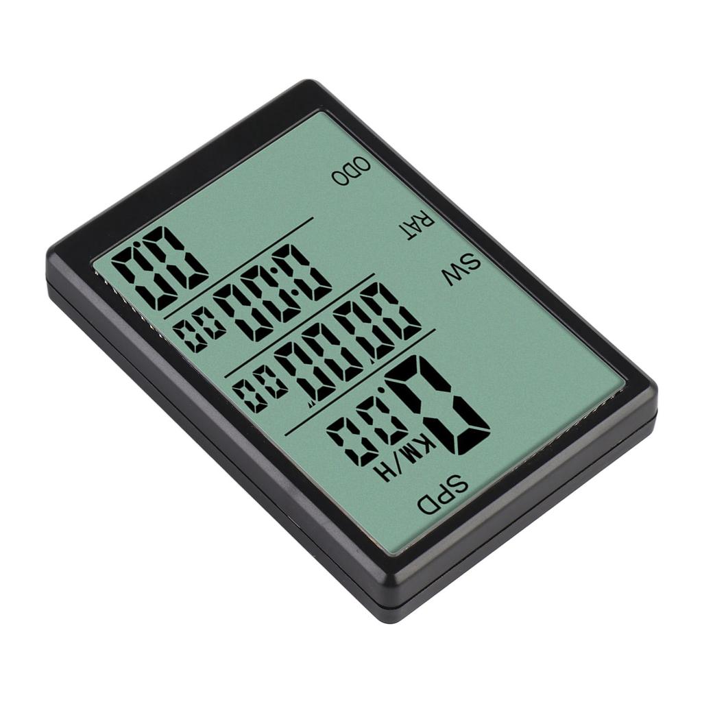 Велокомпьютер беспроводной спидометр для велосипеда водонепроницаемый 3-дюймовый ЖК-экран с подсветкой одометр для велоспорта