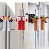 Fridge Handle  Covers Microwave Oven Dishwasher Door Handle Cover Xmas Christmas Party Decoration