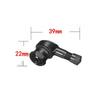 2pcs Air Valve Aluminum Alloy 90 Degree L Shape Leakproof Design Universal Wheel Valve