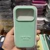 Оригинал 1:1 Мягкий чехол из жидкого силикона с ощущением кожи для IPhone 12 11 Pro Max XS MAX XR 7 8 Plus SE 2026 Полностью закрывающий противоударный чехол