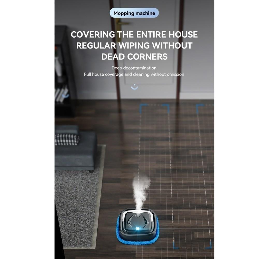 Fully Automatic Wet and Dry Smart Cleaning Robot Floor Scrubber Cleaning Machine  Sweep Floor