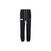 Logo Print Knit Sweatpants Men Bottoms Black FB7004-010