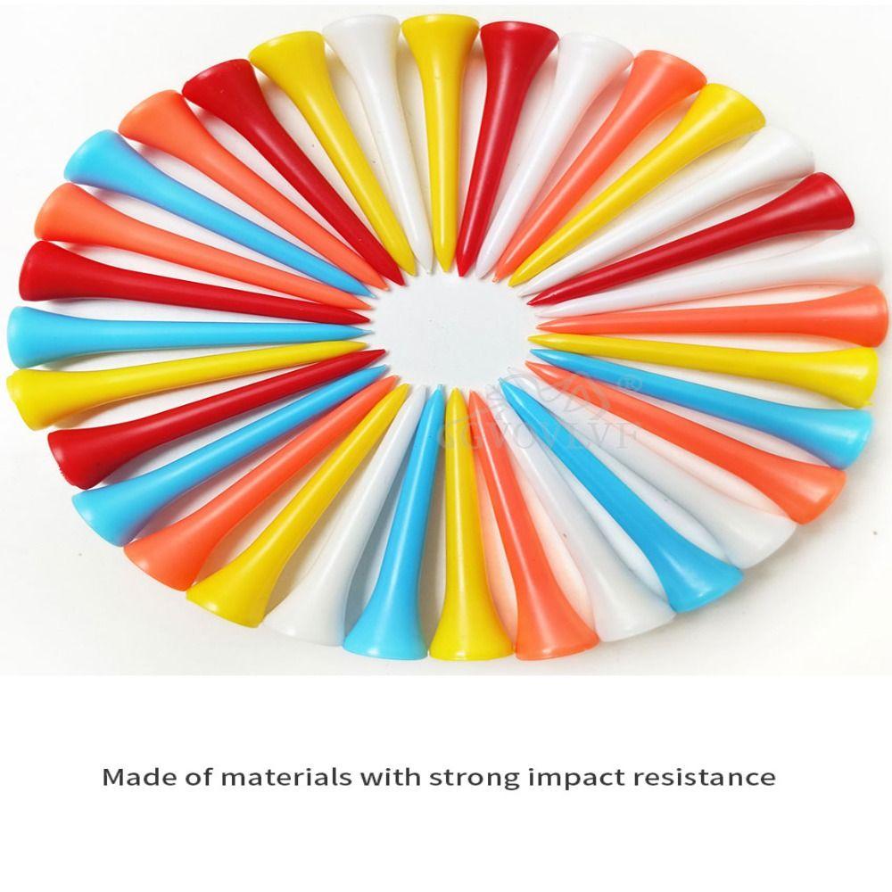 Mixed Color Multiple Sizes Golf Training Ball Tee Golf Accessories Golf Tees Golf Ball Holder