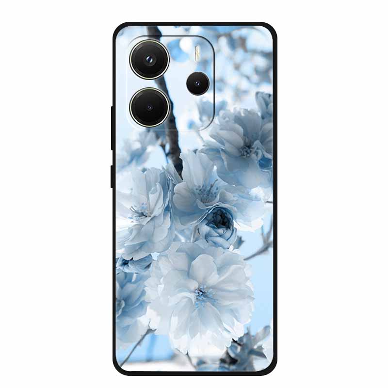 Для Xiaomi Redmi Note 14 4G Global Чехол Роскошный ТПУ Мягкий Силиконовый Чехол Чехлы для Телефона для 24117RN76G Защитный Новый Бампер Funda