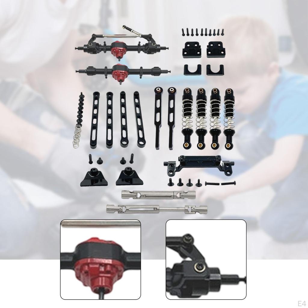 1/12 RC Car Axle Rods Modification Accessories Easy Installation Shock Absorber Mounts Pull for